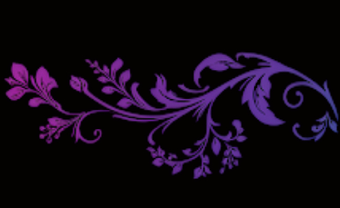 Left Floral Scroll